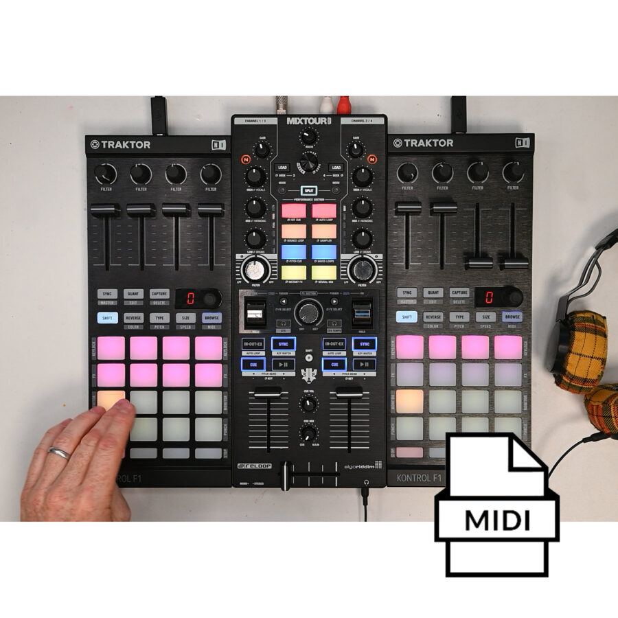 DJay Pro MIDI Mapping for Traktor F1s (Free Download)